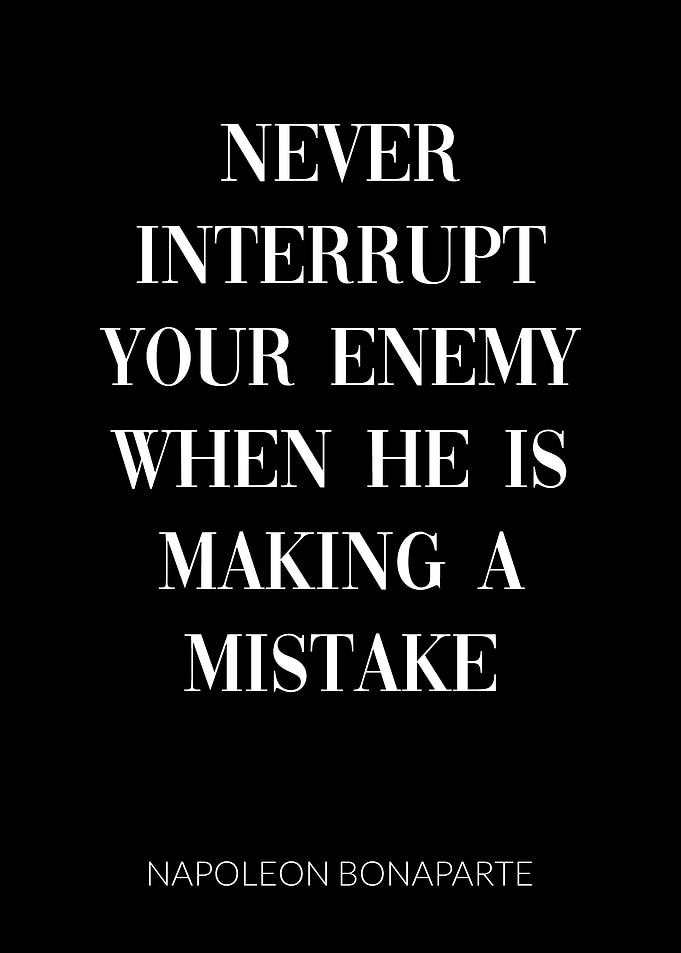 Napoleon Bonaparte Quote