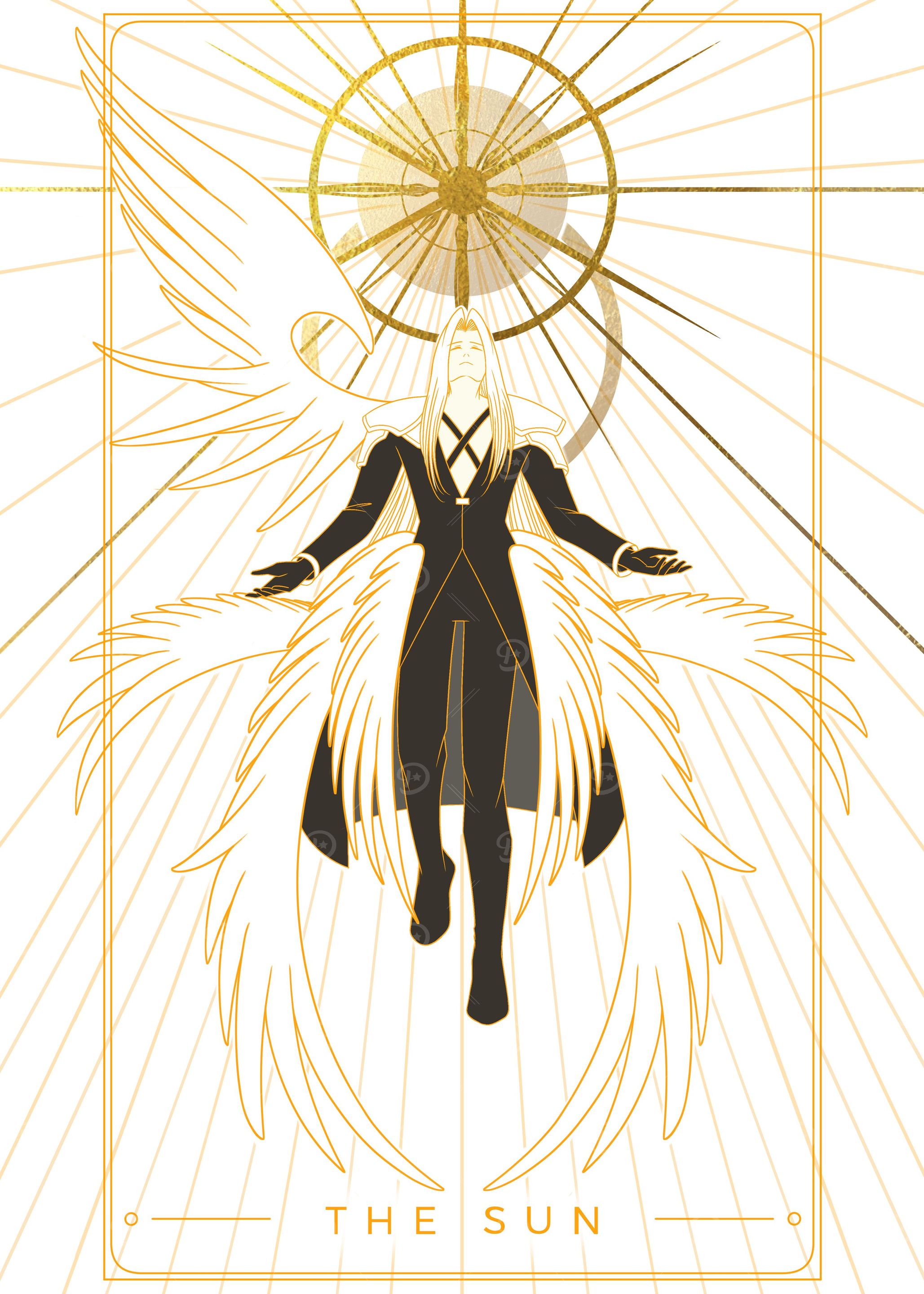 Sephiroth as Sun Arcana