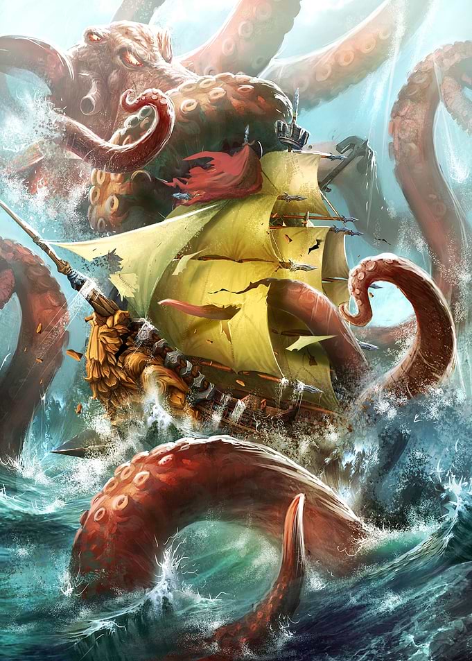 Cetus The Kraken Mythalix