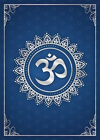 Hindu Ohm Symbol Silver