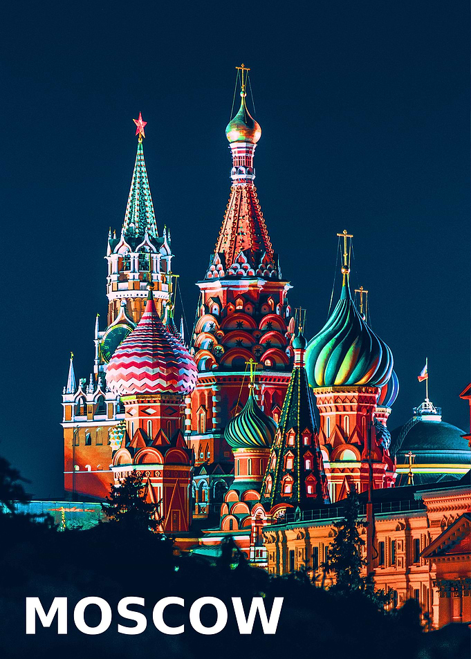 Colorful Moscow