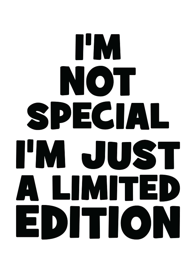 I Am Limited Edition