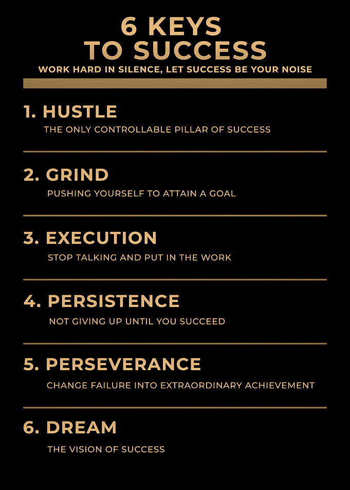 The 6 Keys To Success