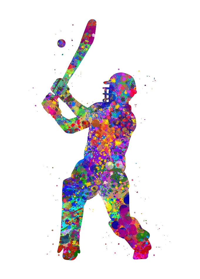 Cricket player man