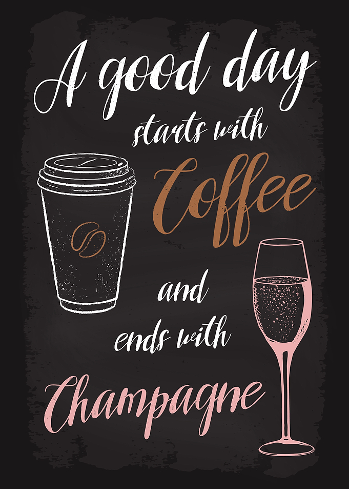 Good Day Coffee Champagne
