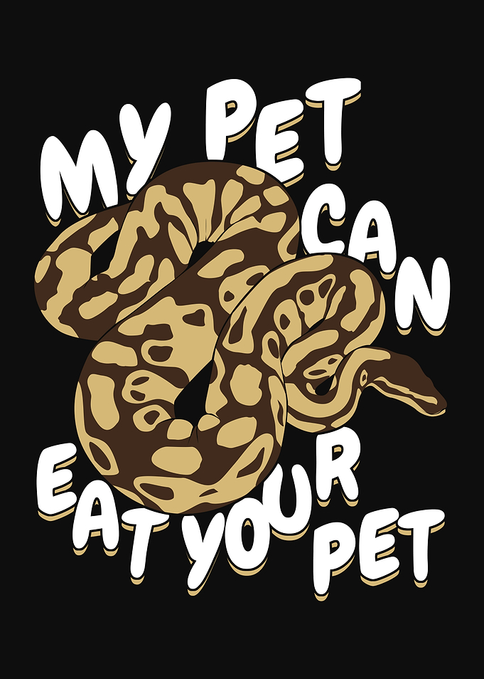 Python Snake Animal Design
