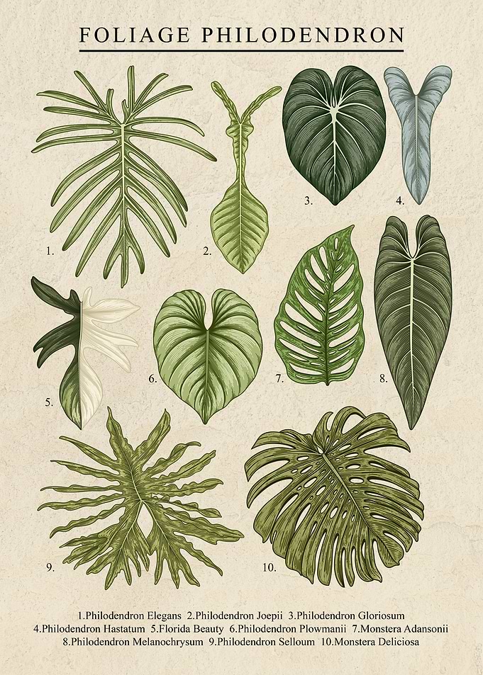 Foliage Philodendron Plant