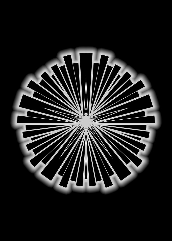 Abstract Star glow