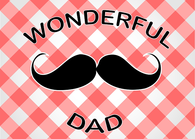 Wonderful Dad Mustache