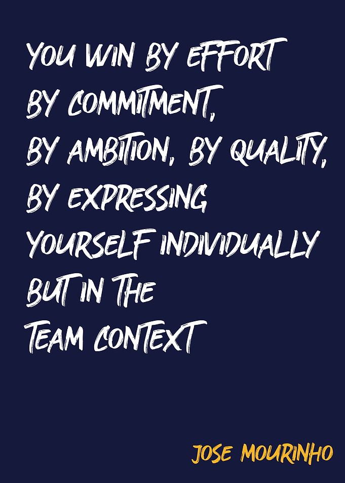JOSE MOURINHO Quote