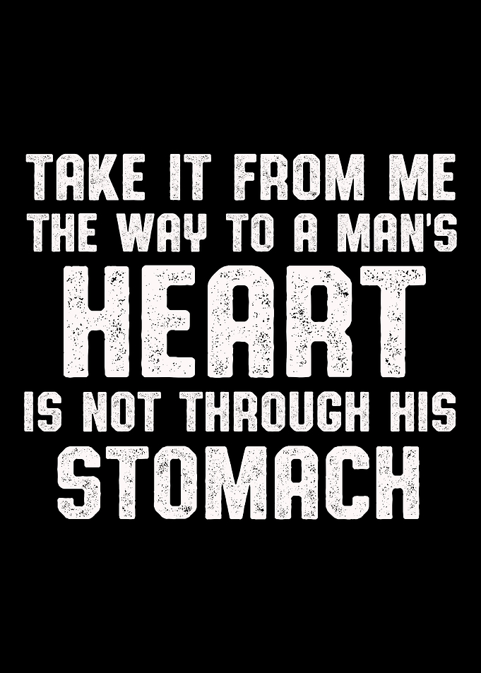 Cook Heart Stomach Quote