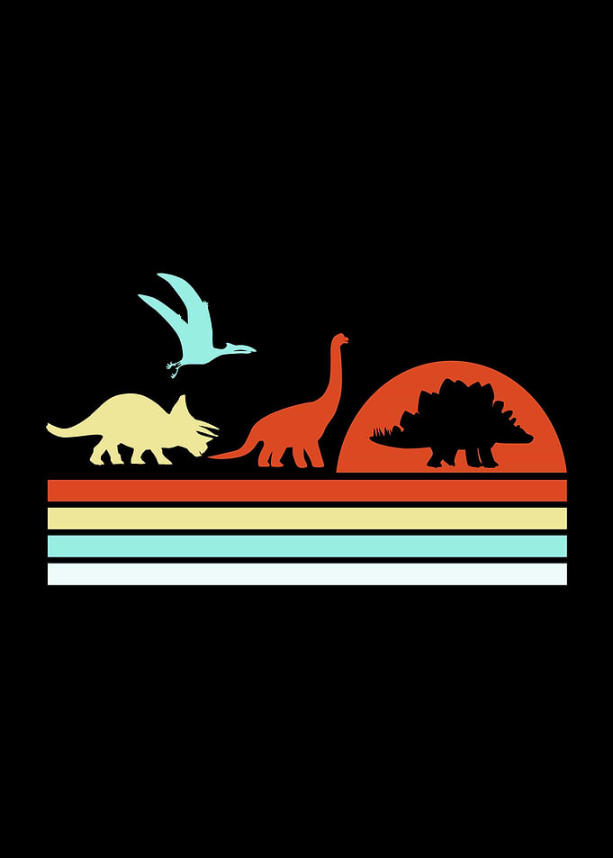 Retro Dinosaurs
