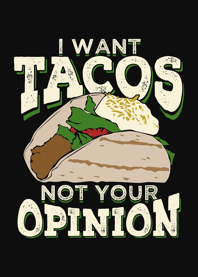 Funny Taco Design