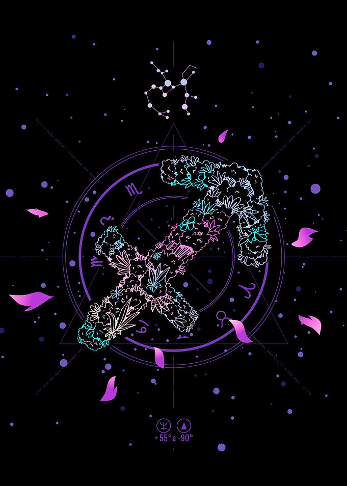 Zodiac Flower Sagittarius