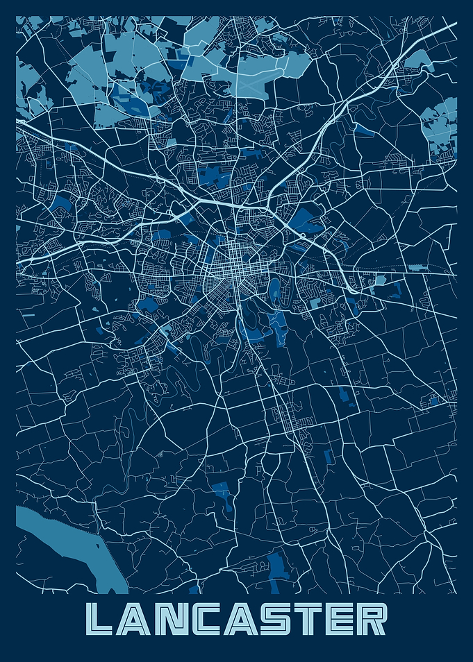 Lancaster Peace City Map