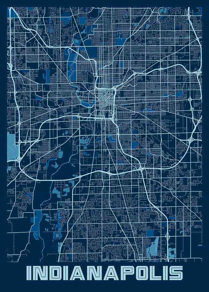 Indianapolis Peace Map