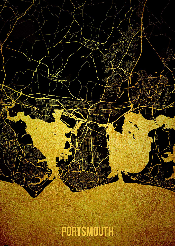 Portsmouth gold map