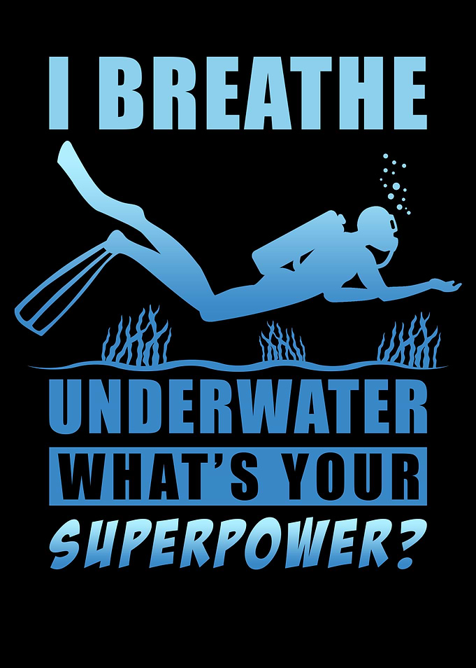 I breath underwater whats