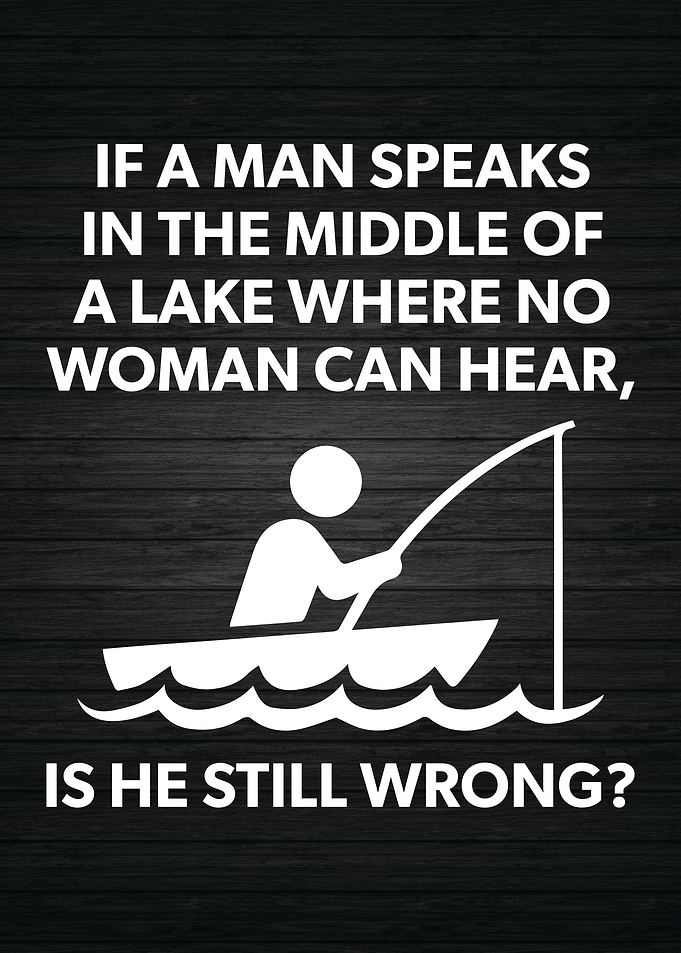 If A Man Speaks At Sea