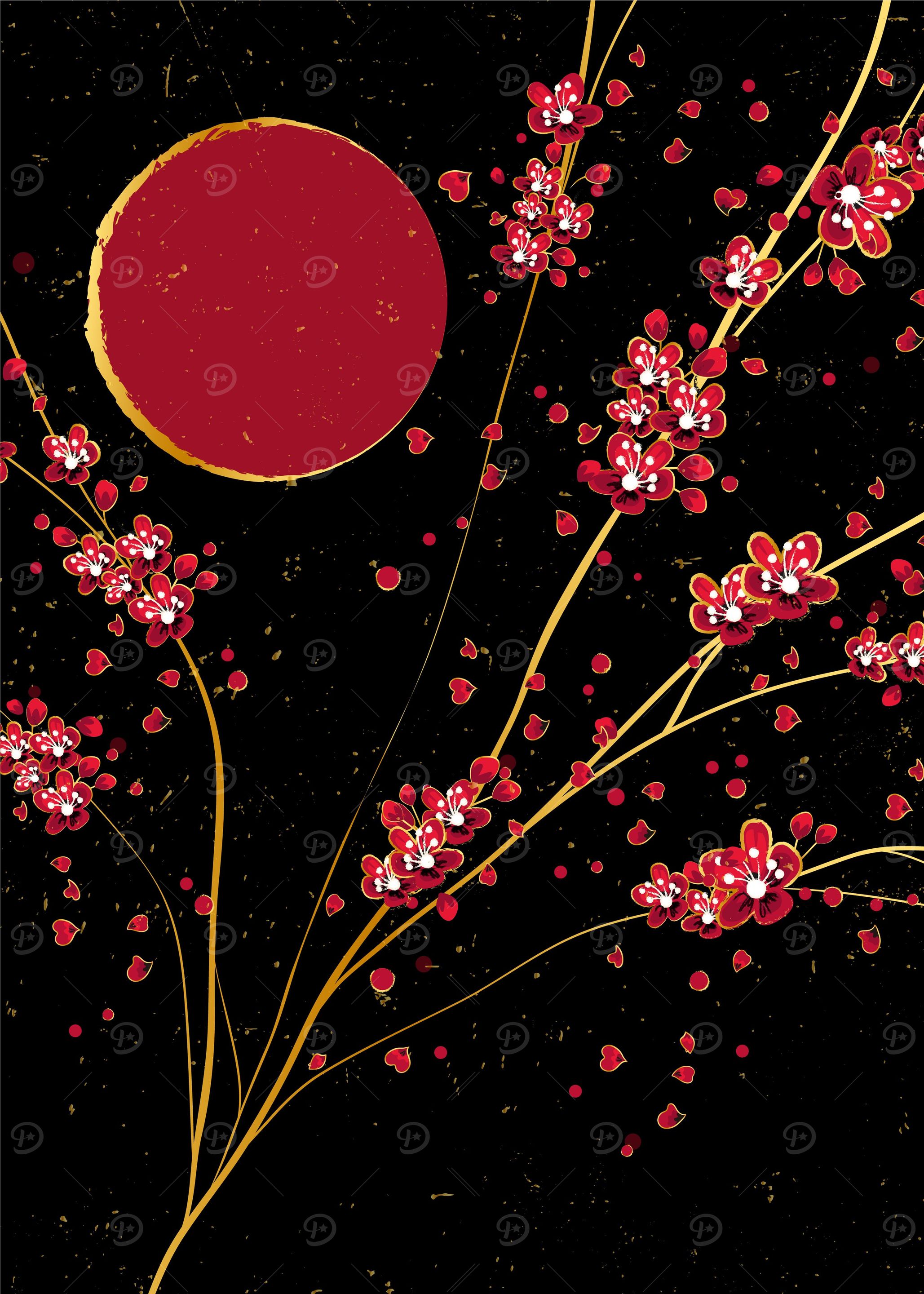 Midnight Sakura Aesthetic