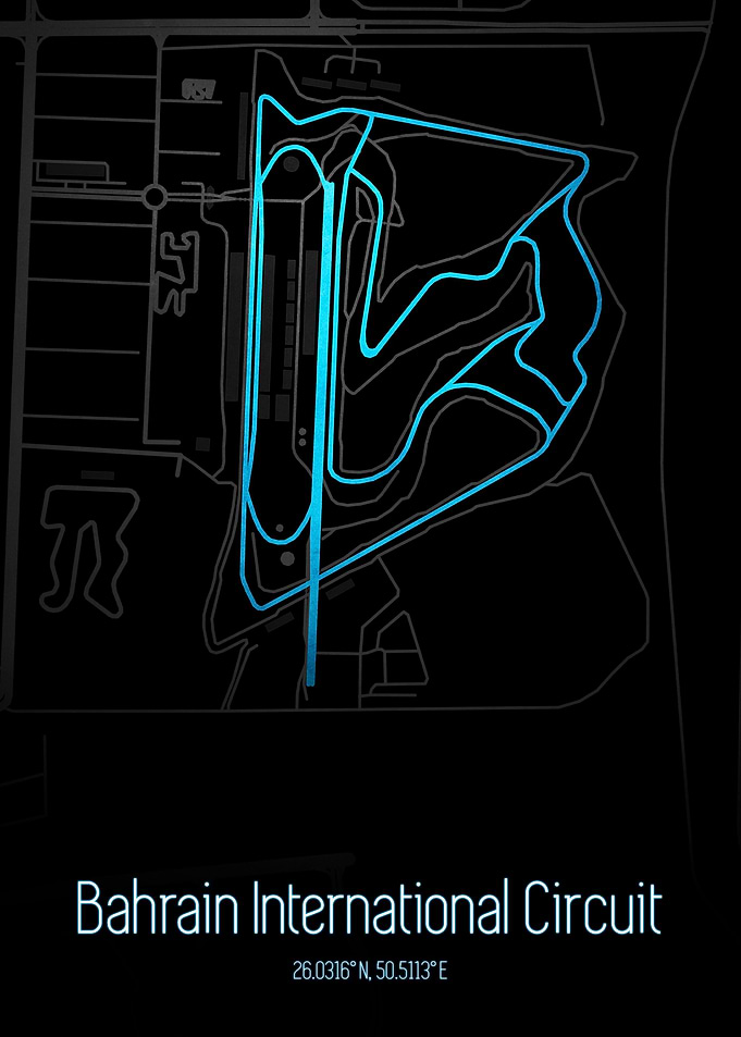 Bahrain Circuit Map