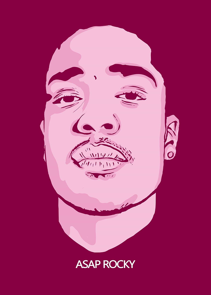 VECTOR VEXEL ASAP ROCKY
