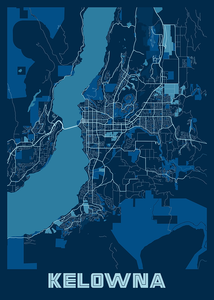 Kelowna Peace City Map