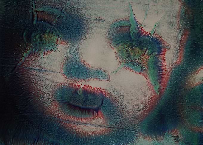 fantasy doll abstract