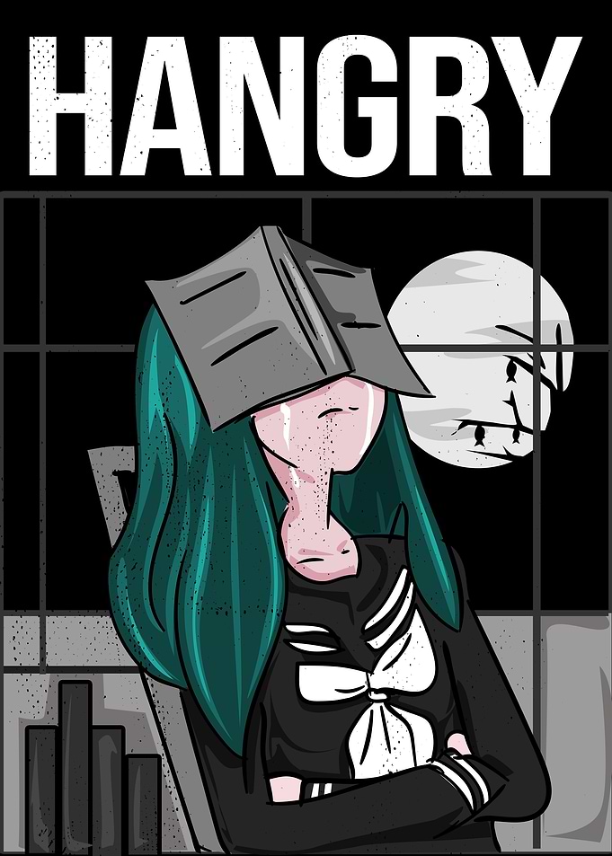 Hangry Anime Girl Japanese