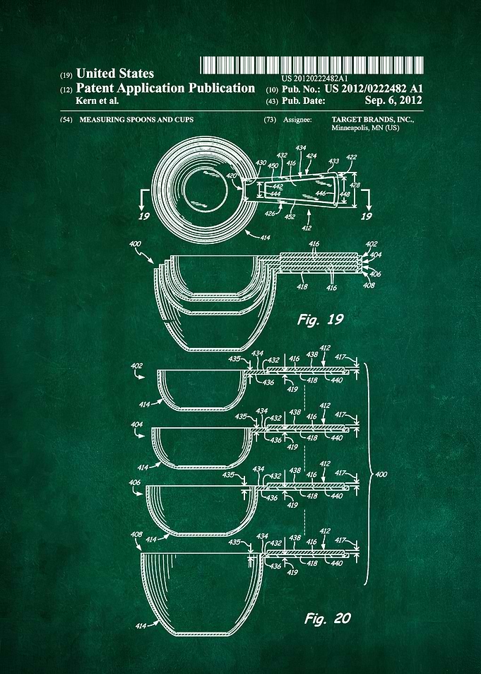 35 Measuring Cups Patent