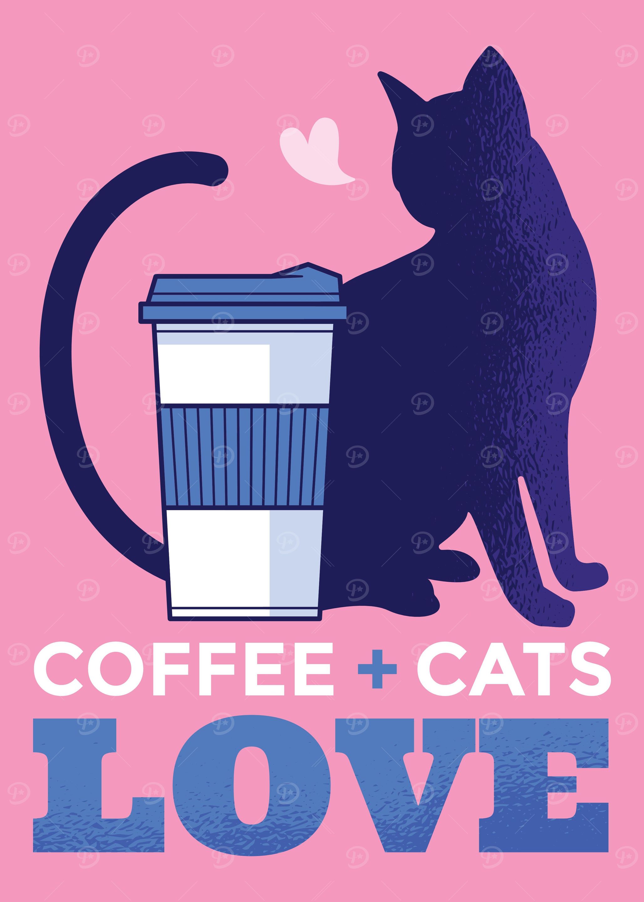 Coffee and Cats are love