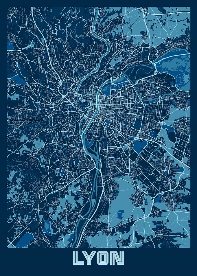 Lyon Peace City Map