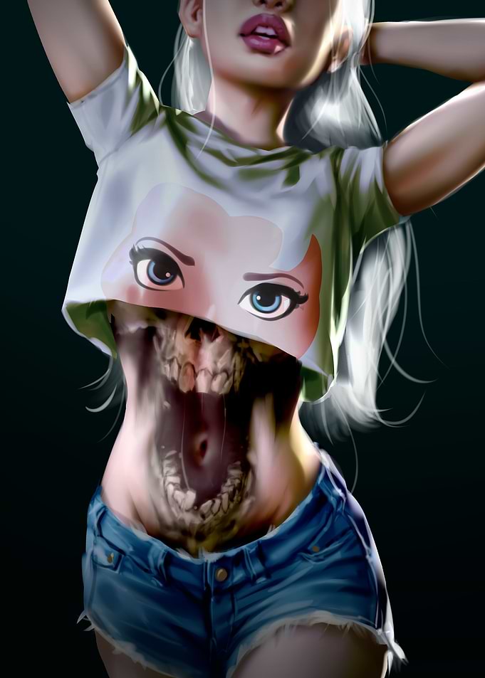 Creepy Tattoo