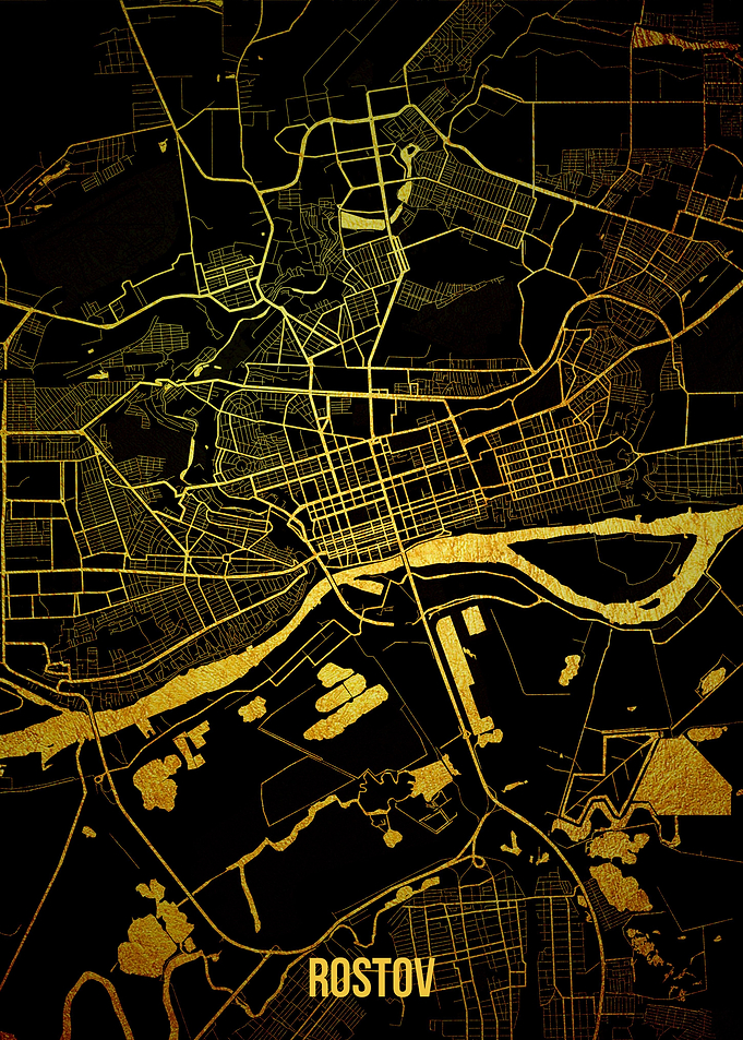 Rostov gold map