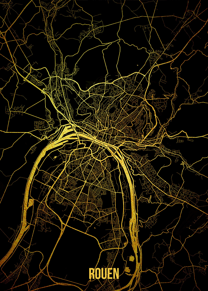 Rouen gold map