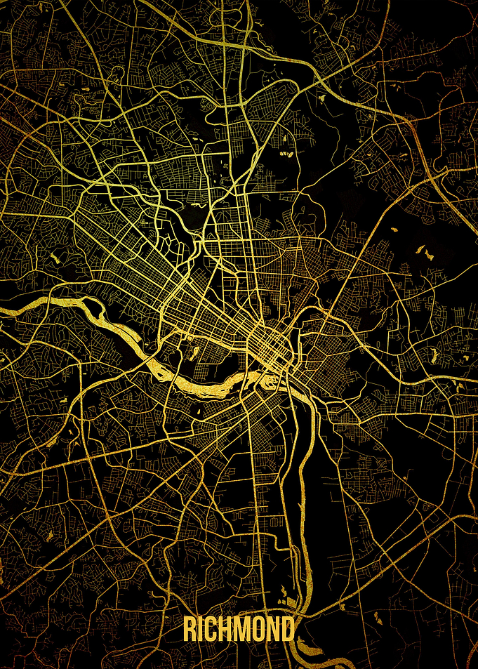 Richmond gold map
