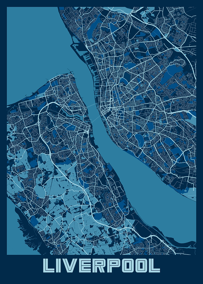Liverpool Peace City Map