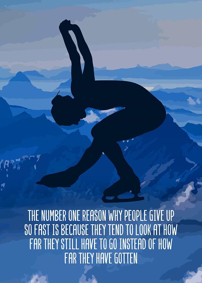 Figure Skating Wall Decor