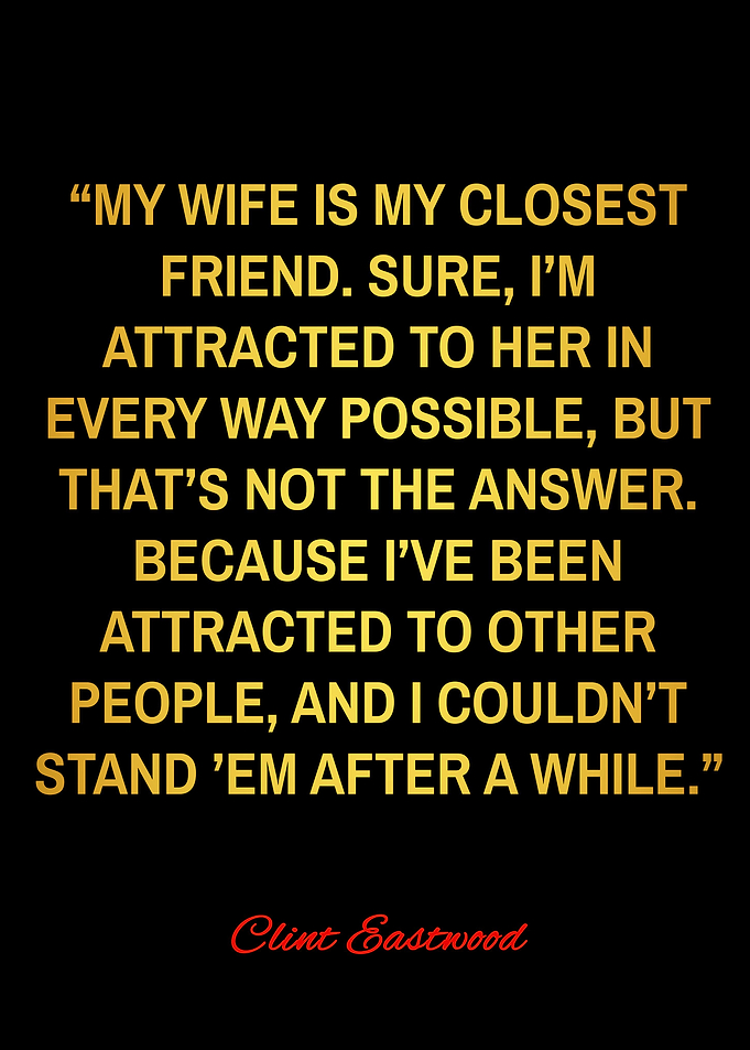 clint eastwood quotes