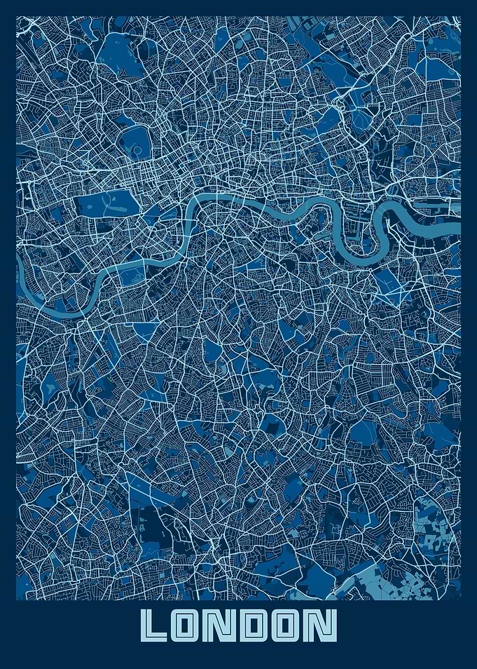 London Peace City Map