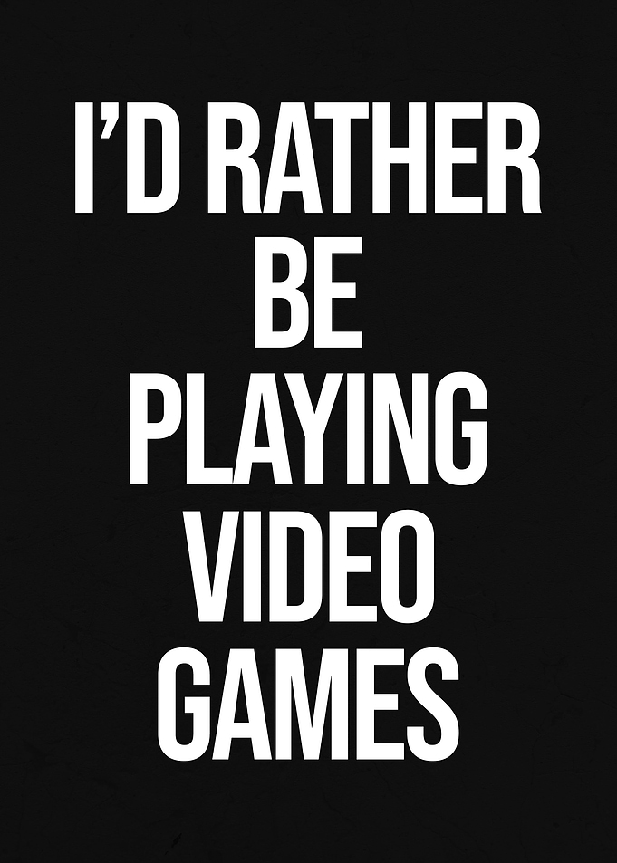 Playing Video Games