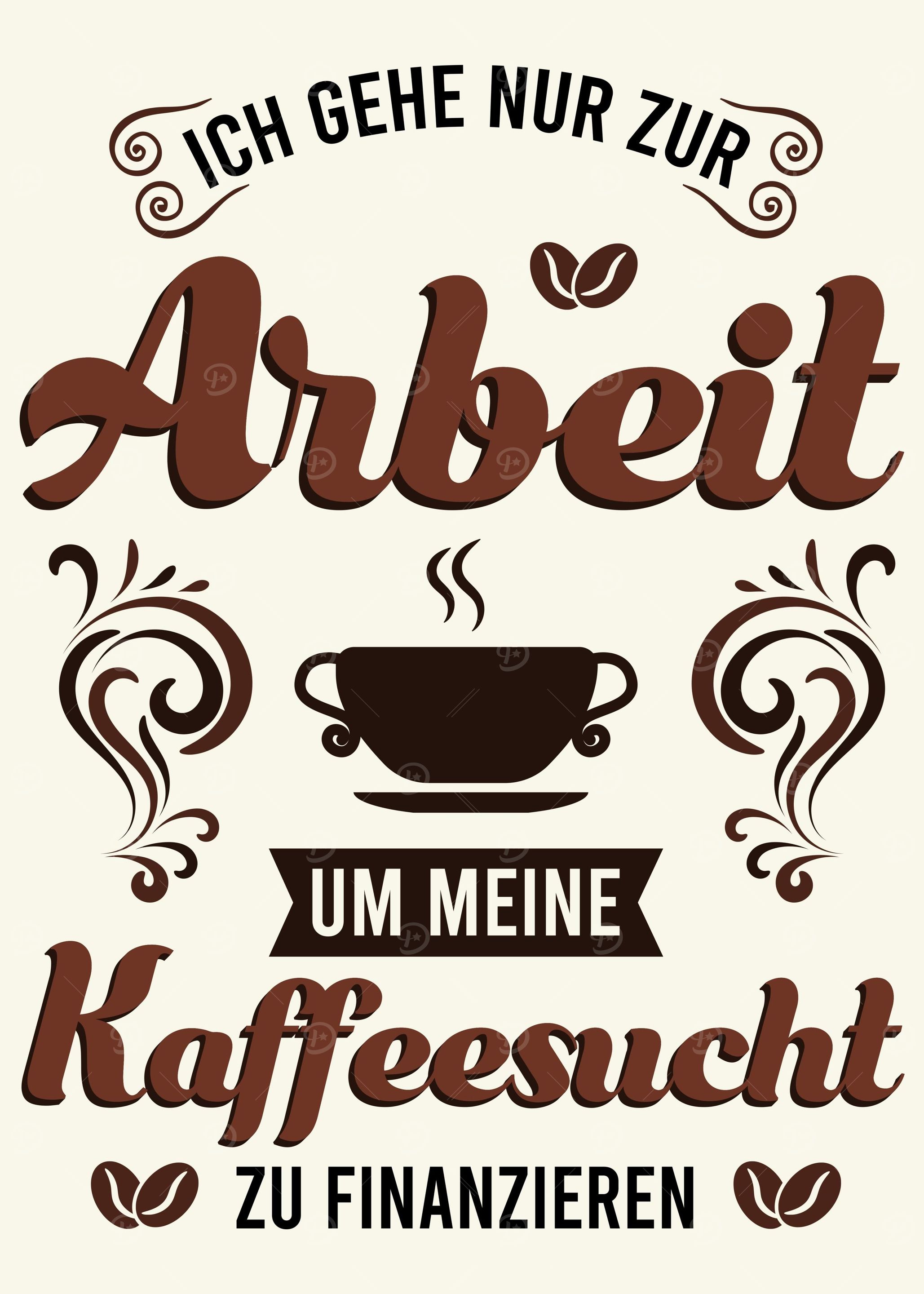 Perfekter Kaffee Spruch