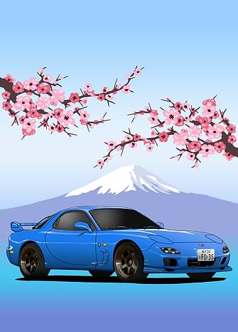 Mazda RX7 FD3S JDM