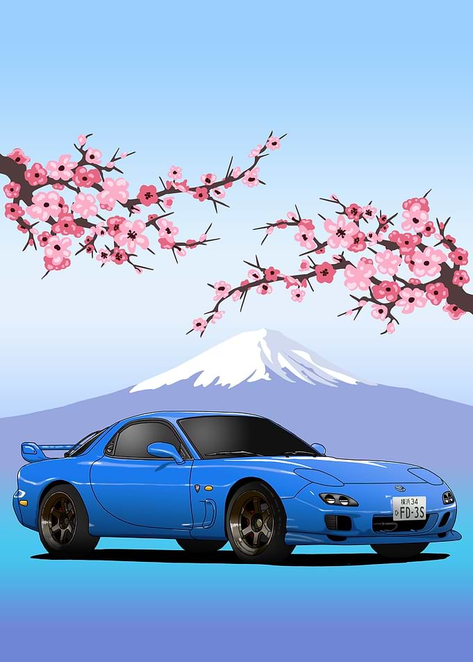 Mazda RX7 FD3S JDM