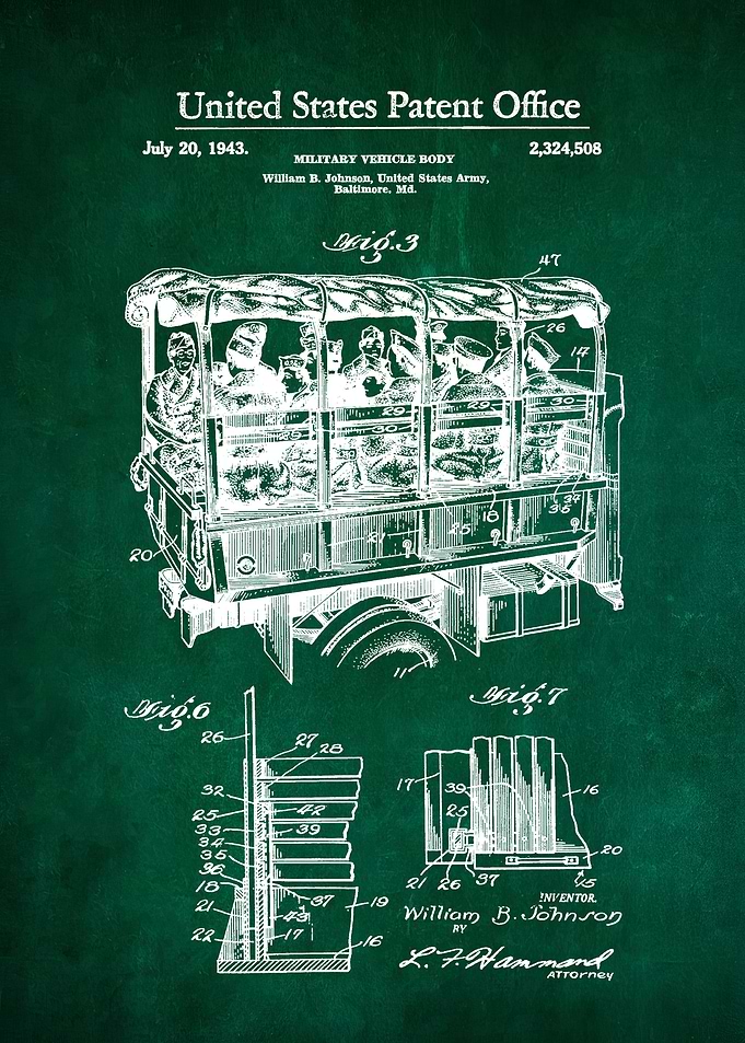 32 Military Truck Patent