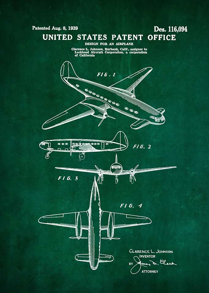 81 1939 Lockheed Airplane
