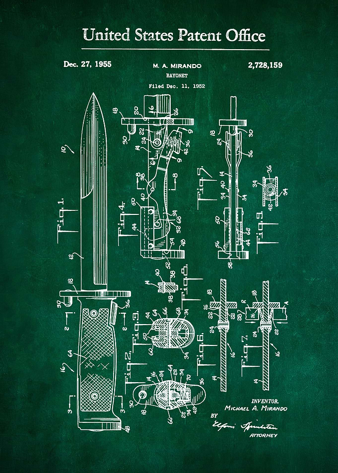 33 Bayonet Patent