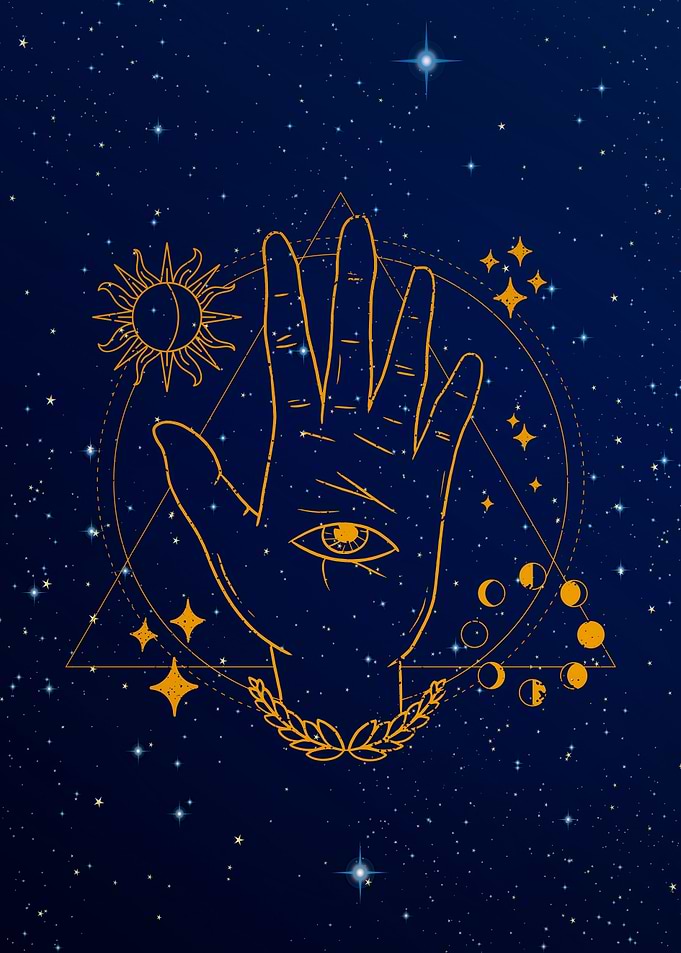 Mystical Eye Hand