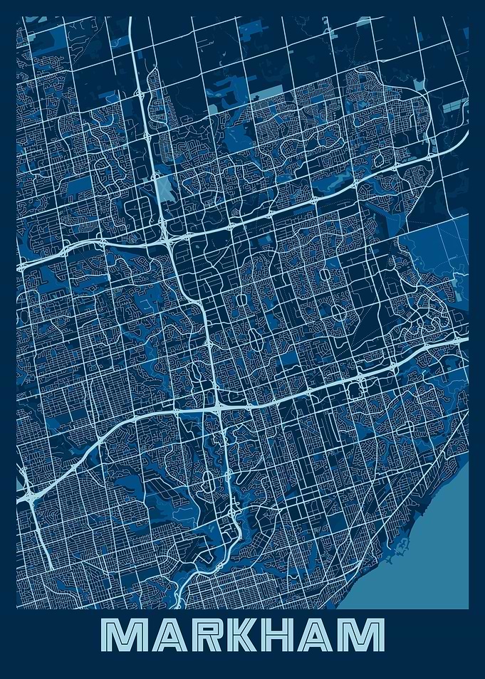 Markham Peace City Map
