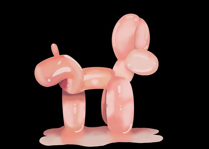 Balloon Mount Dog